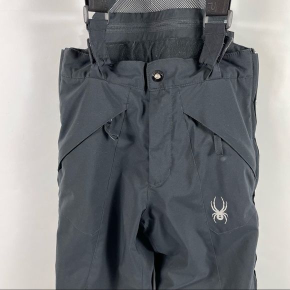 Spyder Black Overall Ski Pants - Picture 3 of 13